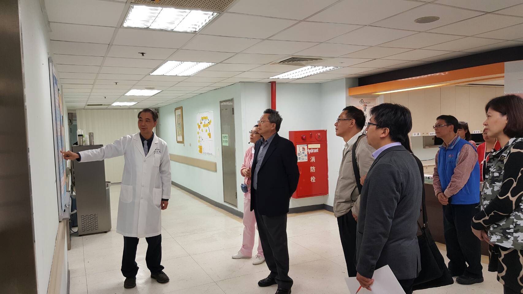 106年2月 新北市立聯合醫院三重院區醫院督訪