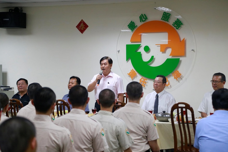 替代役第191梯次警大畢業生專列梯次訪視活動