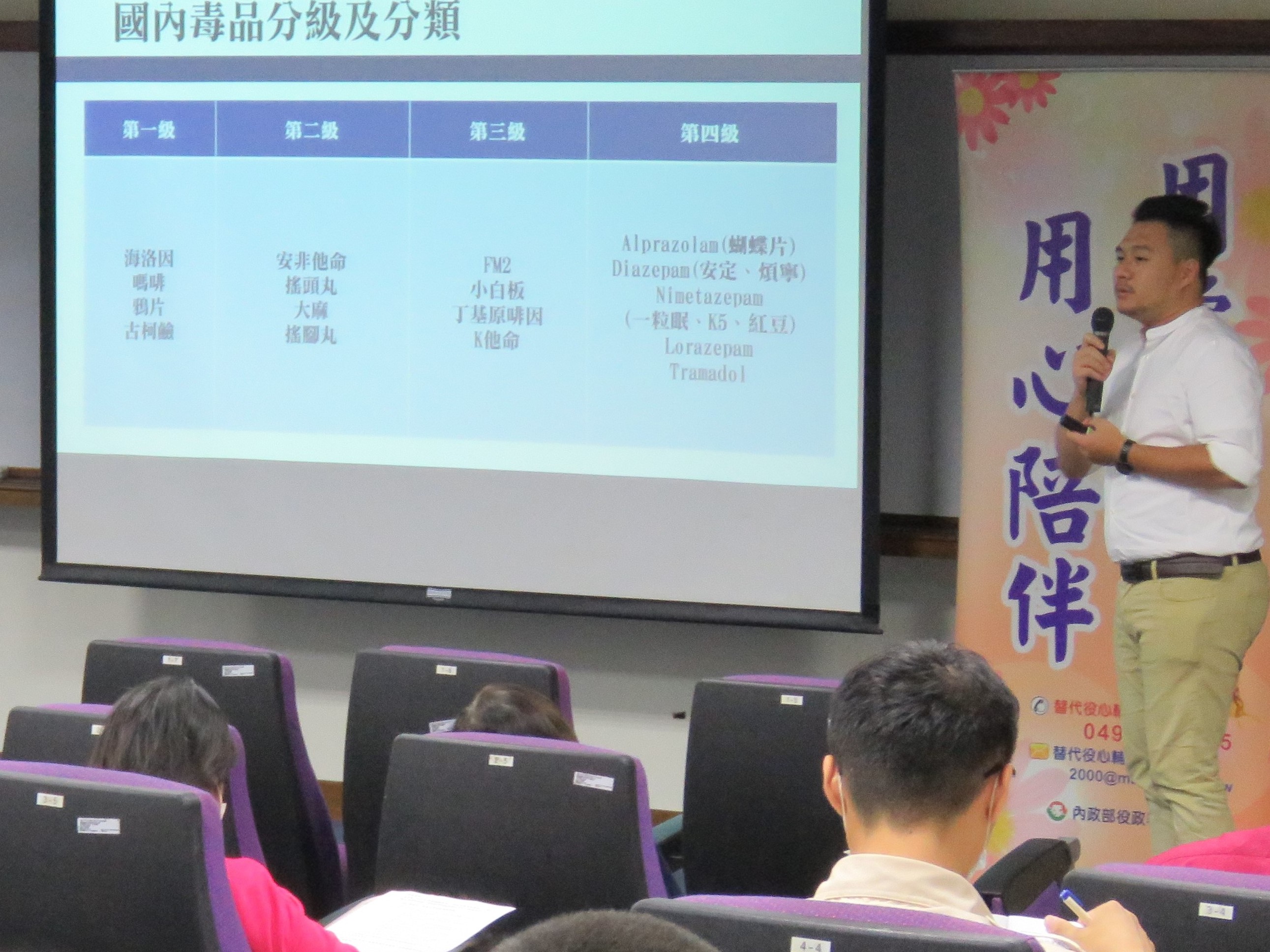 109年中部地區替代役輔導及管理知能研習暨自殺防治守門員及反毒種子培訓7